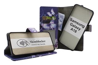 Skimblocker Samsung Galaxy A18 LTE Magnet Mobilcover Design
