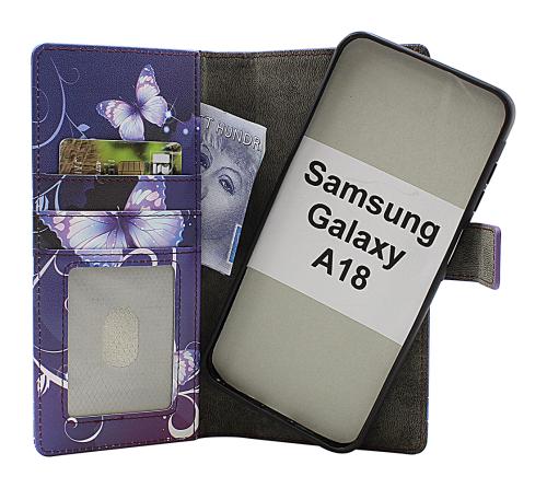 Skimblocker Samsung Galaxy A18 LTE Magnet Mobilcover Design