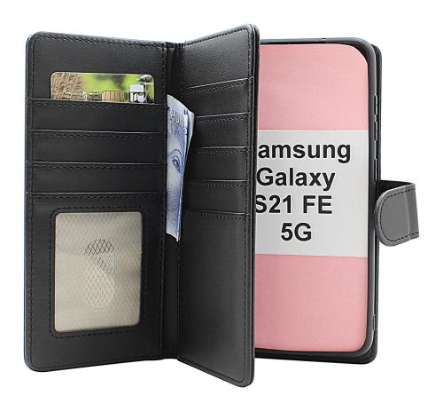 Skimblocker Samsung Galaxy S21 FE 5G XL Magnet Mobilcover