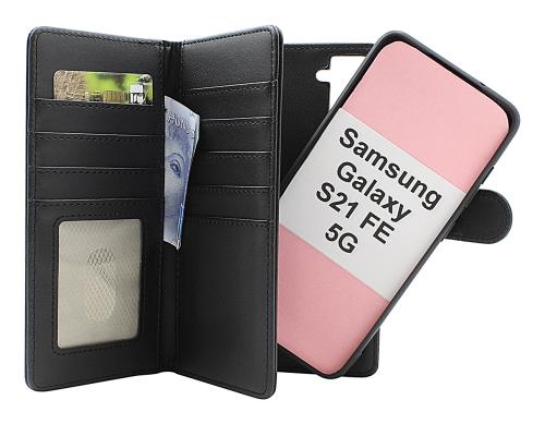 Skimblocker Samsung Galaxy S21 FE 5G XL Magnet Mobilcover