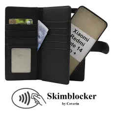 Skimblocker Xiaomi Redmi Note 14 Pro+ XL Magnet Mobilcover