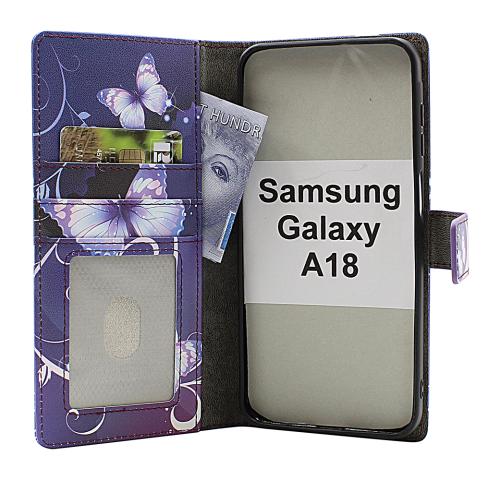 Skimblocker Samsung Galaxy A18 LTE Magnet Mobilcover Design
