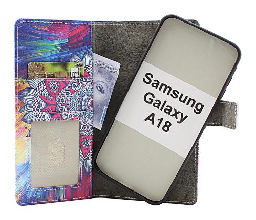 Skimblocker Samsung Galaxy A18 LTE Magnet Mobilcover Design
