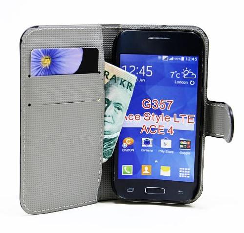 Standcase Designwallet Samsung Galaxy Ace 4 (G357F)