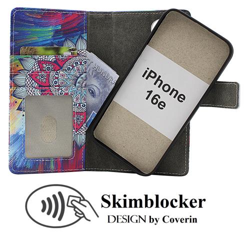 Skimblocker iPhone 16e Magnet Mobilcover Design