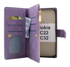 XL Standcase Luxwallet Nokia C22 / C32