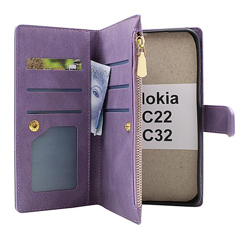 XL Standcase Luxwallet Nokia C22 / C32