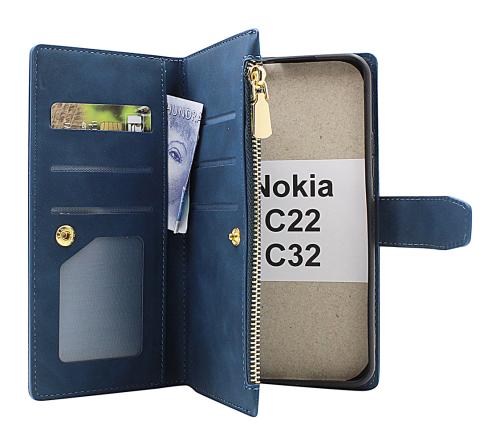 XL Standcase Luxwallet Nokia C22 / C32