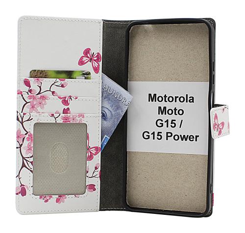 Skimblocker Motorola Moto G15 / G15 Power Mobilcover Design