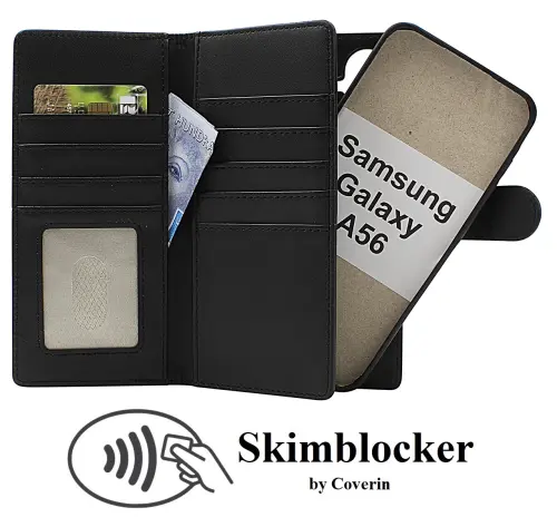 Skimblocker Samsung Galaxy A56 XL Magnet Mobilcover
