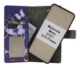 Skimblocker Motorola Moto G15 / G15 Power Magnet Mobilcover Design