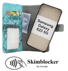 Skimblocker Samsung Galaxy S23 5G Magnet Mobilcover Design