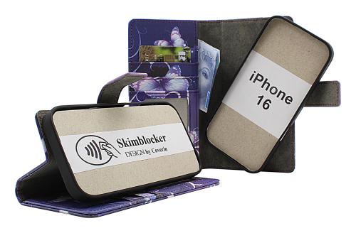 Skimblocker iPhone 16 Magnet Mobilcover Design