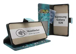 Skimblocker Samsung Galaxy S26 Mobilcover Design