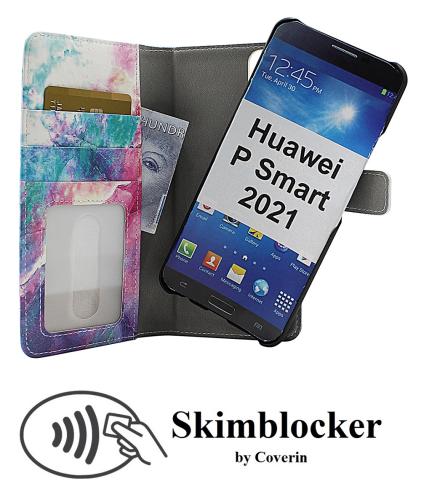 Skimblocker Magnet Designwallet Huawei P Smart 2021