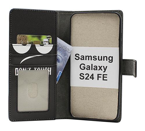 Skimblocker Samsung Galaxy S24 FE Magnet Mobilcover Design