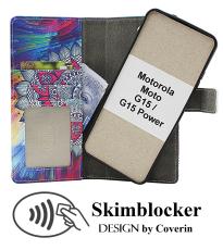 Skimblocker Motorola Moto G15 / G15 Power Magnet Mobilcover Design