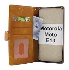 Zipper Standcase Wallet Motorola Moto E13
