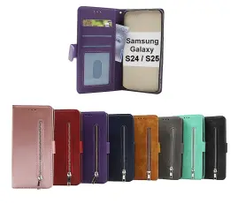 Zipper Standcase Wallet Samsung Galaxy S24 / S25 5G