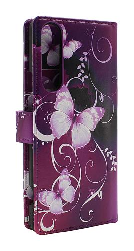Skimblocker Magnet Designwallet Sony Xperia 1 II (XQ-AT51)