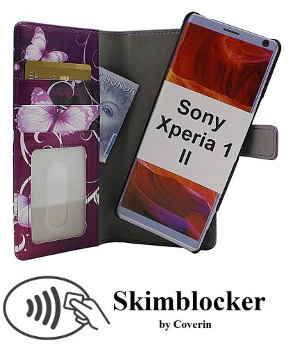 Skimblocker Magnet Designwallet Sony Xperia 1 II (XQ-AT51)