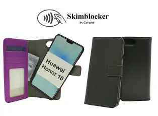 Skimblocker Magnet Wallet Huawei Honor 10