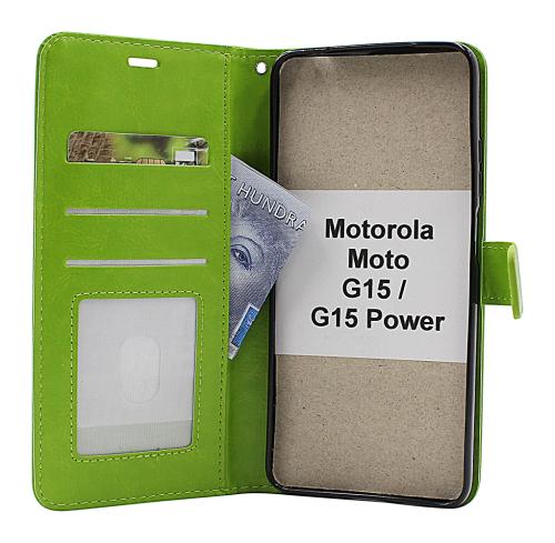 Crazy Horse Motorola Moto G15 / G15 Power Mobilcover