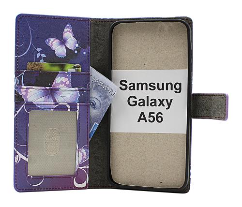 Skimblocker Samsung Galaxy A56 Magnet Mobilcover Design