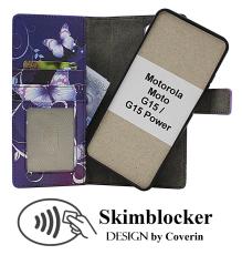 Skimblocker Motorola Moto G15 / G15 Power Magnet Mobilcover Design