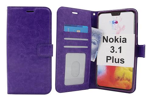 Crazy Horse Wallet Nokia 3.1 Plus