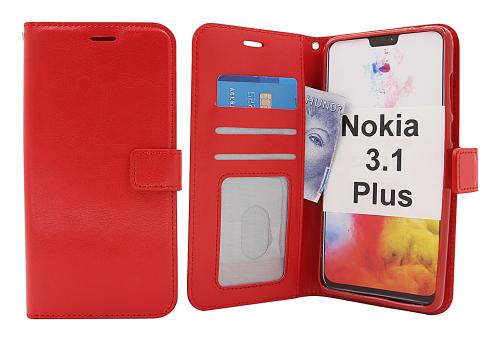 Crazy Horse Wallet Nokia 3.1 Plus