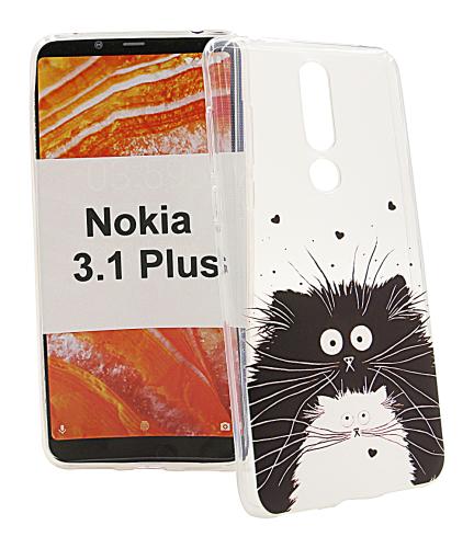 TPU Designcover Nokia 3.1 Plus