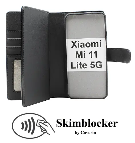 Skimblocker Xiaomi Mi 11 Lite / Mi 11 Lite 5G XL Magnet Mobilcover