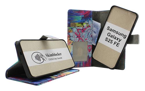 Skimblocker Samsung Galaxy S25 FE Magnet Mobilcover Design