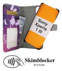 Skimblocker Magnet Designwallet Sony Xperia 1 III (XQ-BC52)