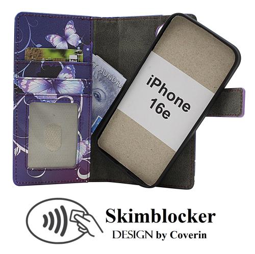 Skimblocker iPhone 16e Magnet Mobilcover Design