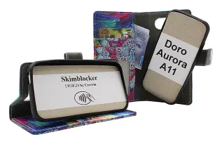 Skimblocker Doro Aurora A11 Magnet Mobilcover Design