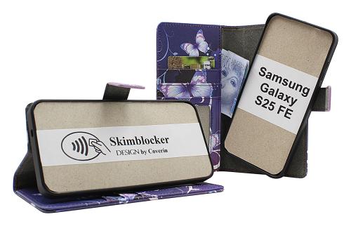 Skimblocker Samsung Galaxy S25 FE Magnet Mobilcover Design