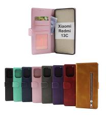 Zipper Standcase Wallet Xiaomi Redmi 13C