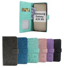 Flower Standcase Wallet Samsung Galaxy A35 5G