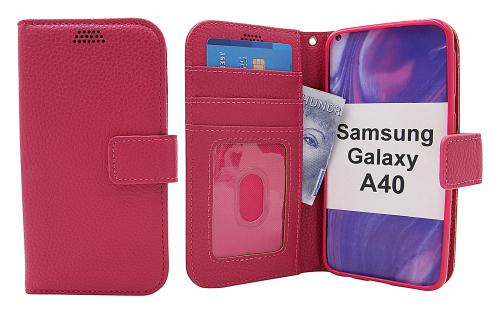 New Standcase Wallet Samsung Galaxy A40 (A405FN/DS)