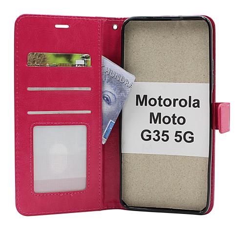 Crazy Horse Motorola Moto G35 5G Mobilcover