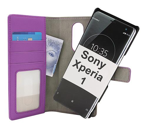 Skimblocker Magnet Wallet Sony Xperia 1 (J9110)