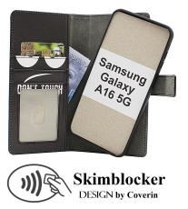 Skimblocker Samsung Galaxy A16 / A16 5G Magnet Mobilcover Design