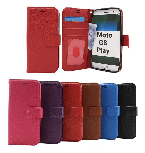 New Standcase Wallet Motorola Moto G6 Play
