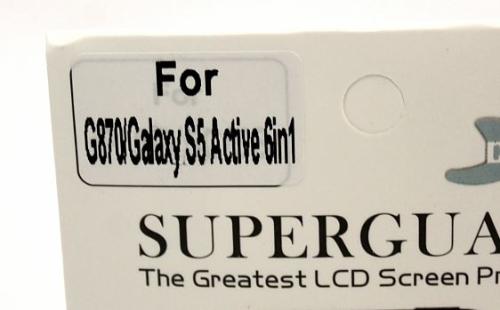 Skærmbeskyttelse Samsung Galaxy S5 Active (SM-G870)