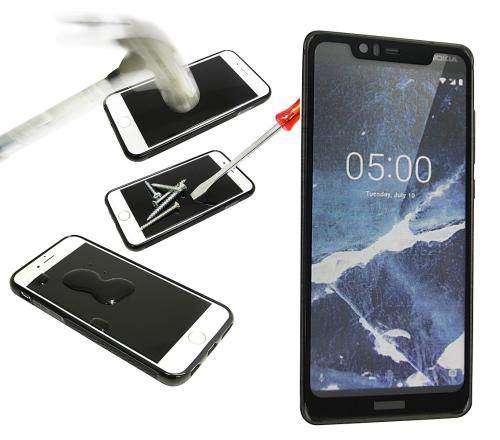 Full Frame Glasbeskyttelse Nokia 5.1 Plus