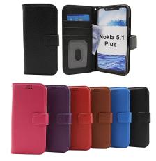 Standcase Wallet Nokia 5.1 Plus