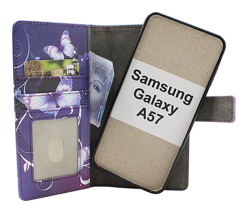 Skimblocker Samsung Galaxy A57 5G Magnet Mobilcover Design