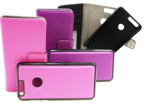 Skimblocker Magnet Wallet Huawei Honor 8